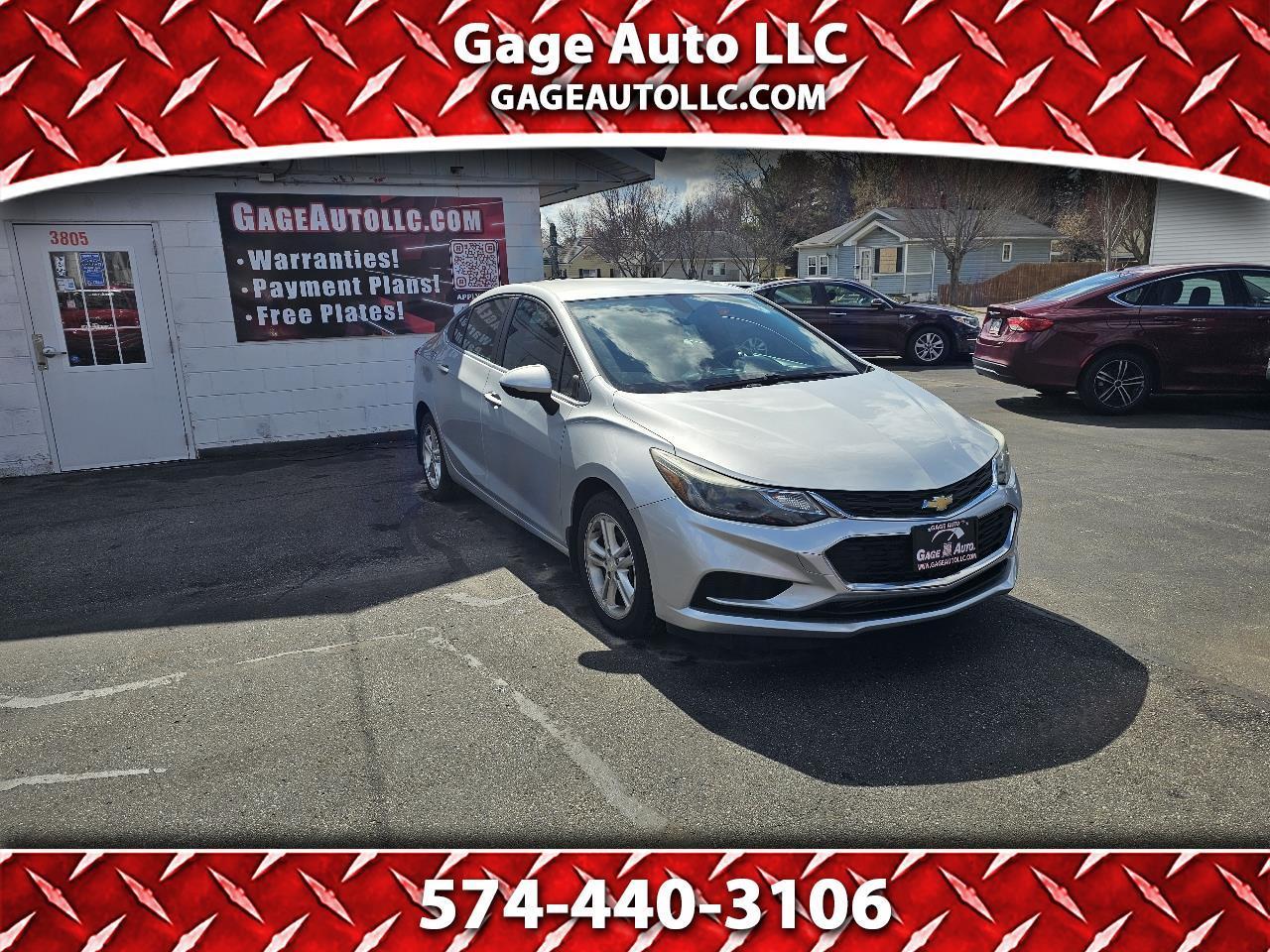 2016 Chevrolet Cruze LT Auto