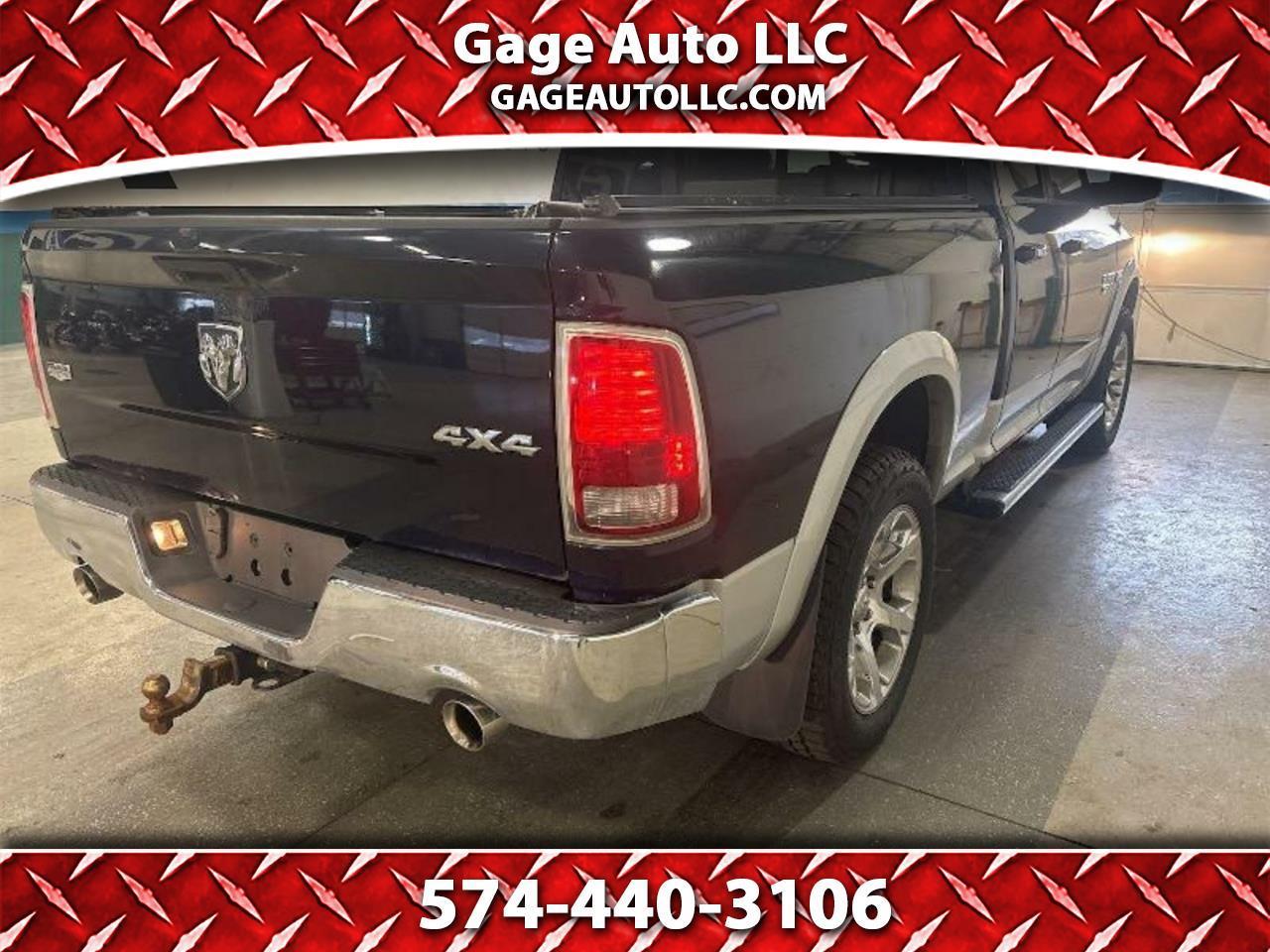RAM 1500 Laramie Quad Cab 4WD 2013