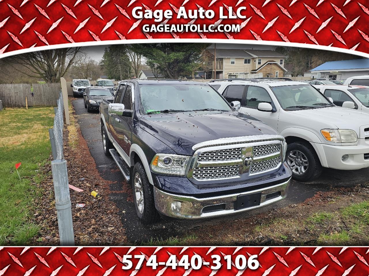 2013 RAM 1500 Laramie Quad Cab 4WD
