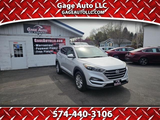 Silver 2016 Hyundai Tucson 2.0L SE AWD with Beige Seats SUV / Crossover All-Wheel Drive Automatic