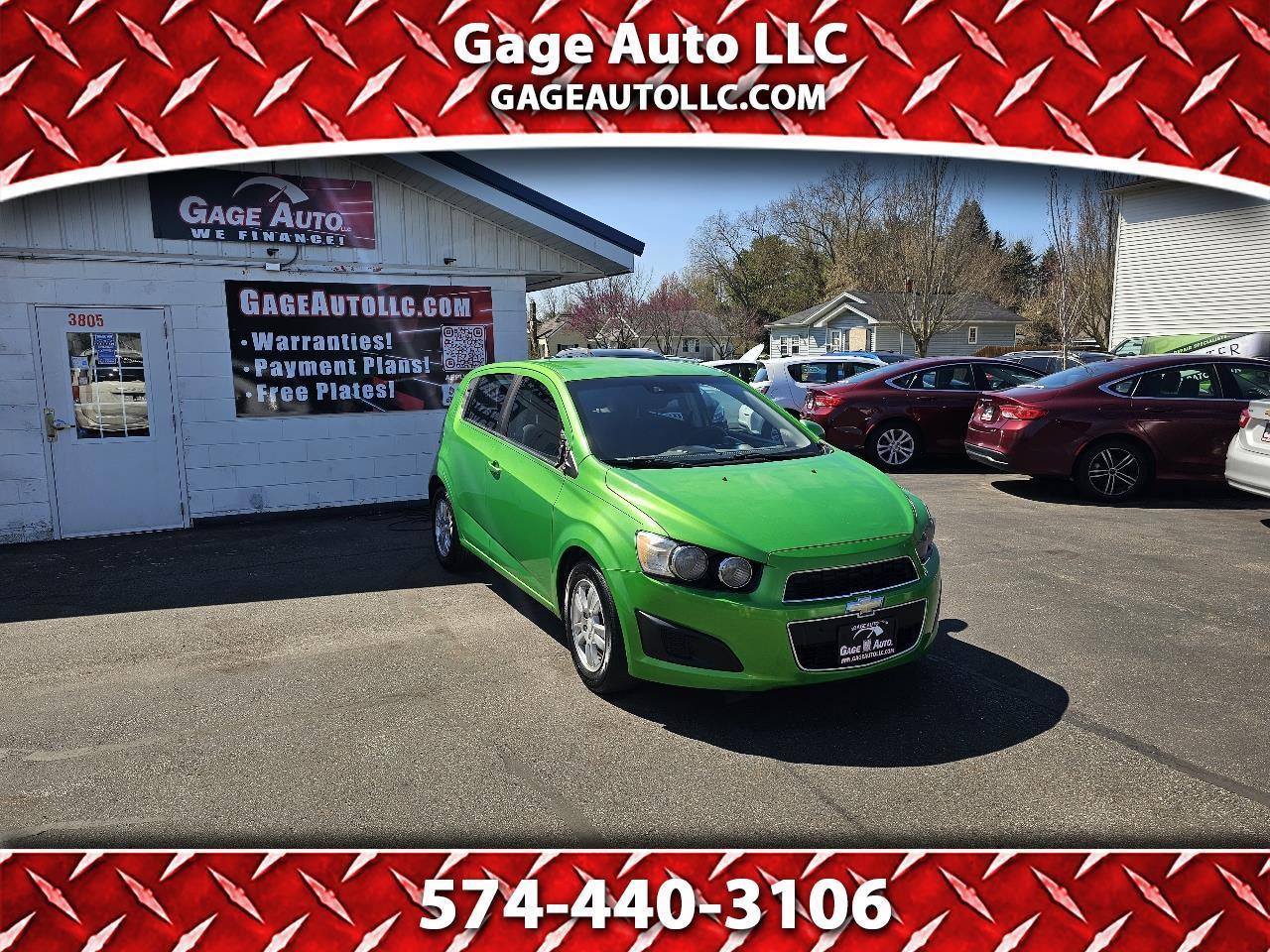 2016 Chevrolet Sonic LT Auto 5-Door