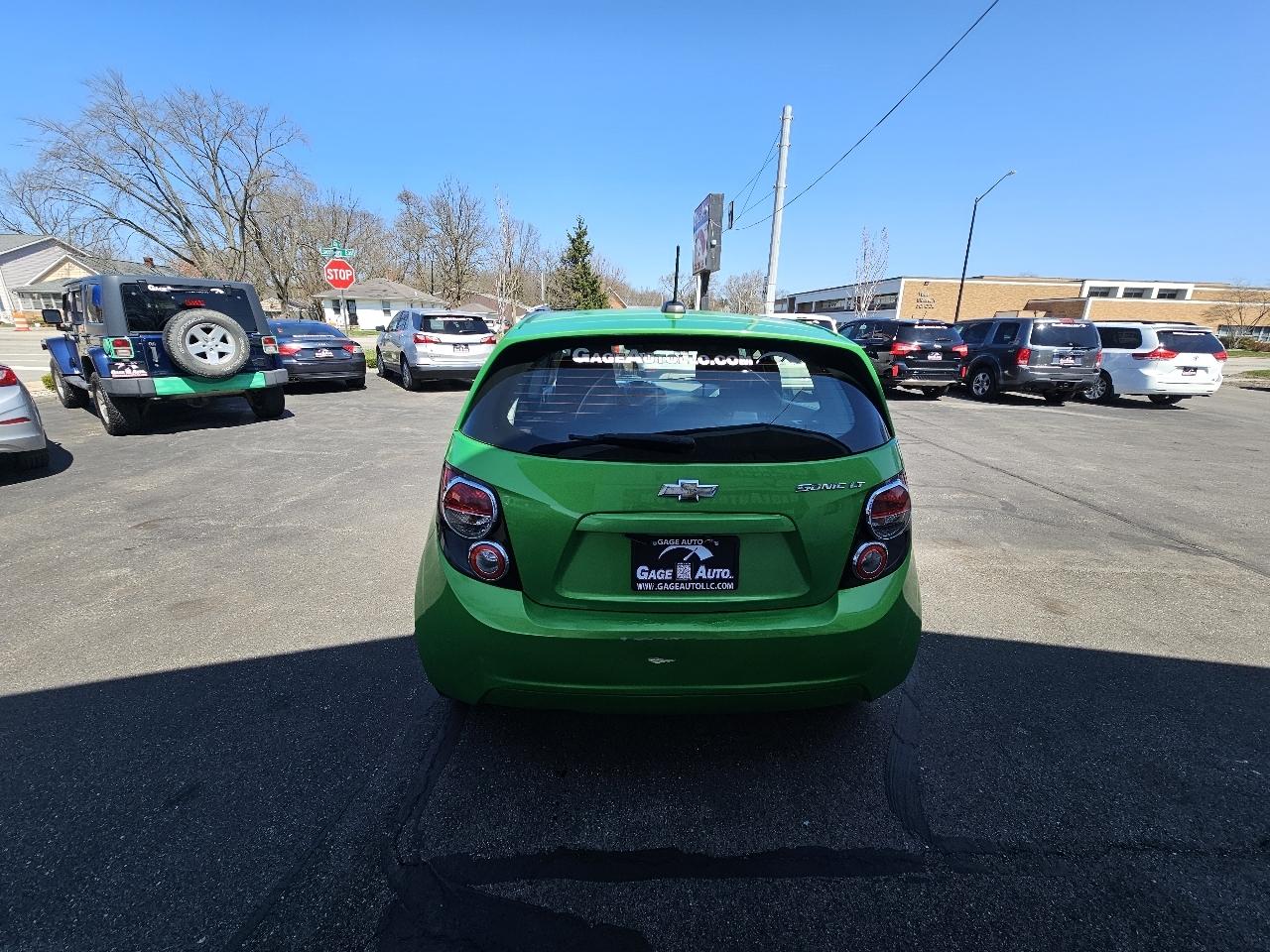 Chevrolet Sonic LT Auto 5-Door 2016