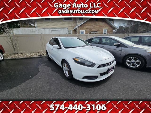 White 2015 Dodge Dart SXT FWD Sedan Front-Wheel Drive Manual