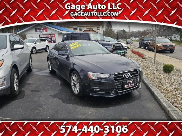 Gray 2013 Audi A5 2.0T quattro Premium Coupe AWD Coupe All-Wheel Drive Automatic