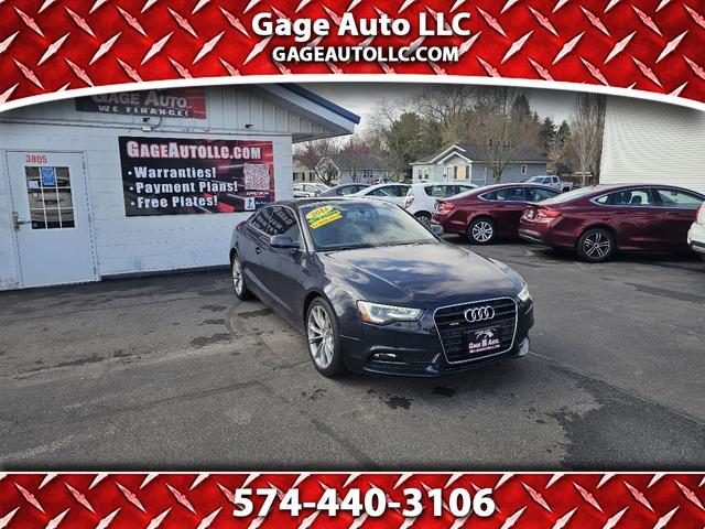 Gray 2013 Audi A5 2.0T quattro Premium Coupe AWD Coupe All-Wheel Drive Automatic