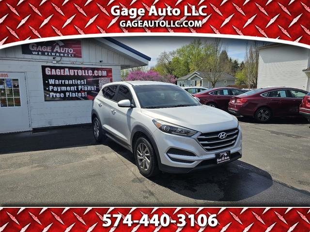 Silver 2018 Hyundai Tucson 2.0L SE AWD SUV / Crossover All-Wheel Drive Automatic
