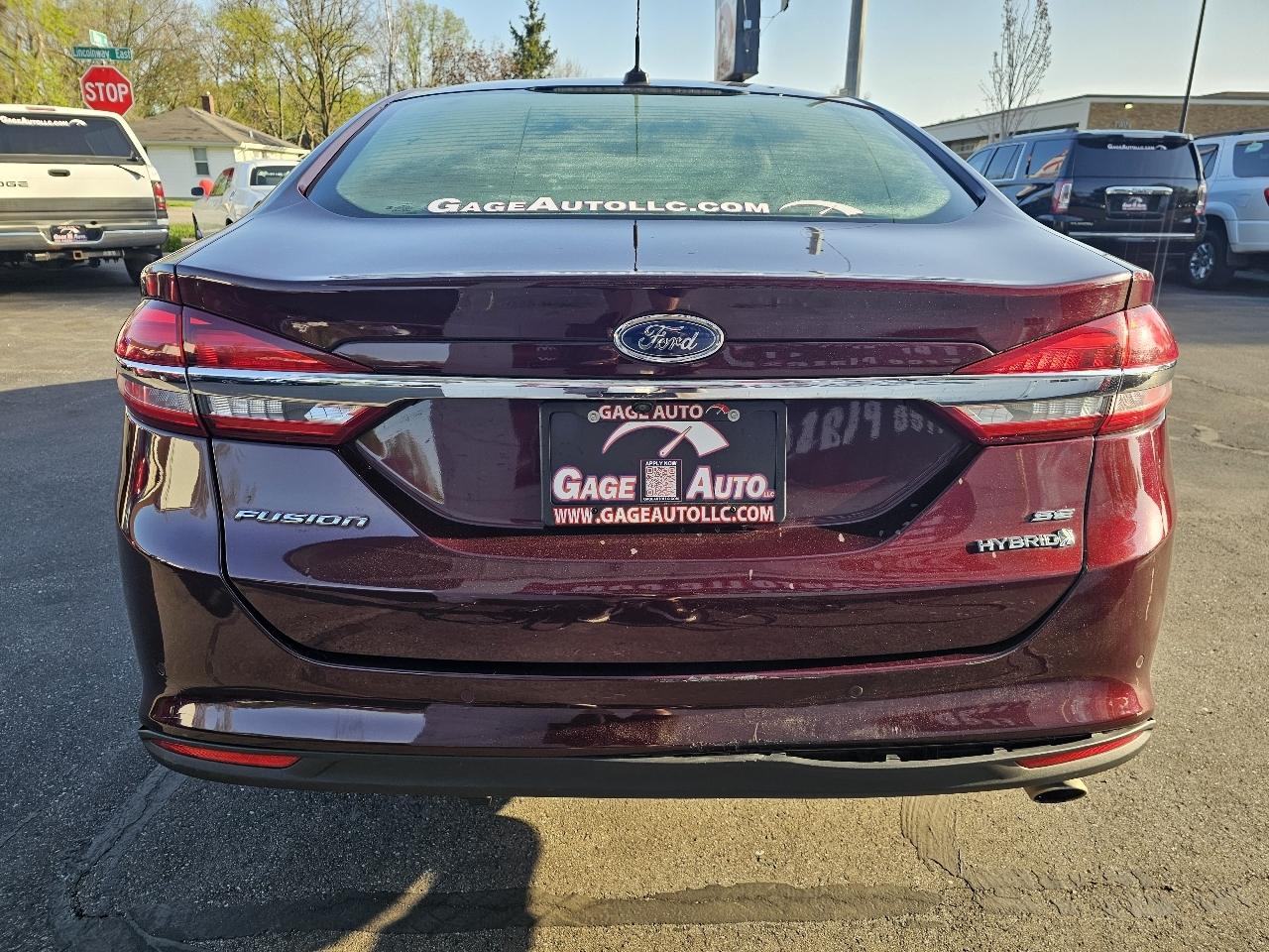 Ford Fusion Hybrid SE 2018
