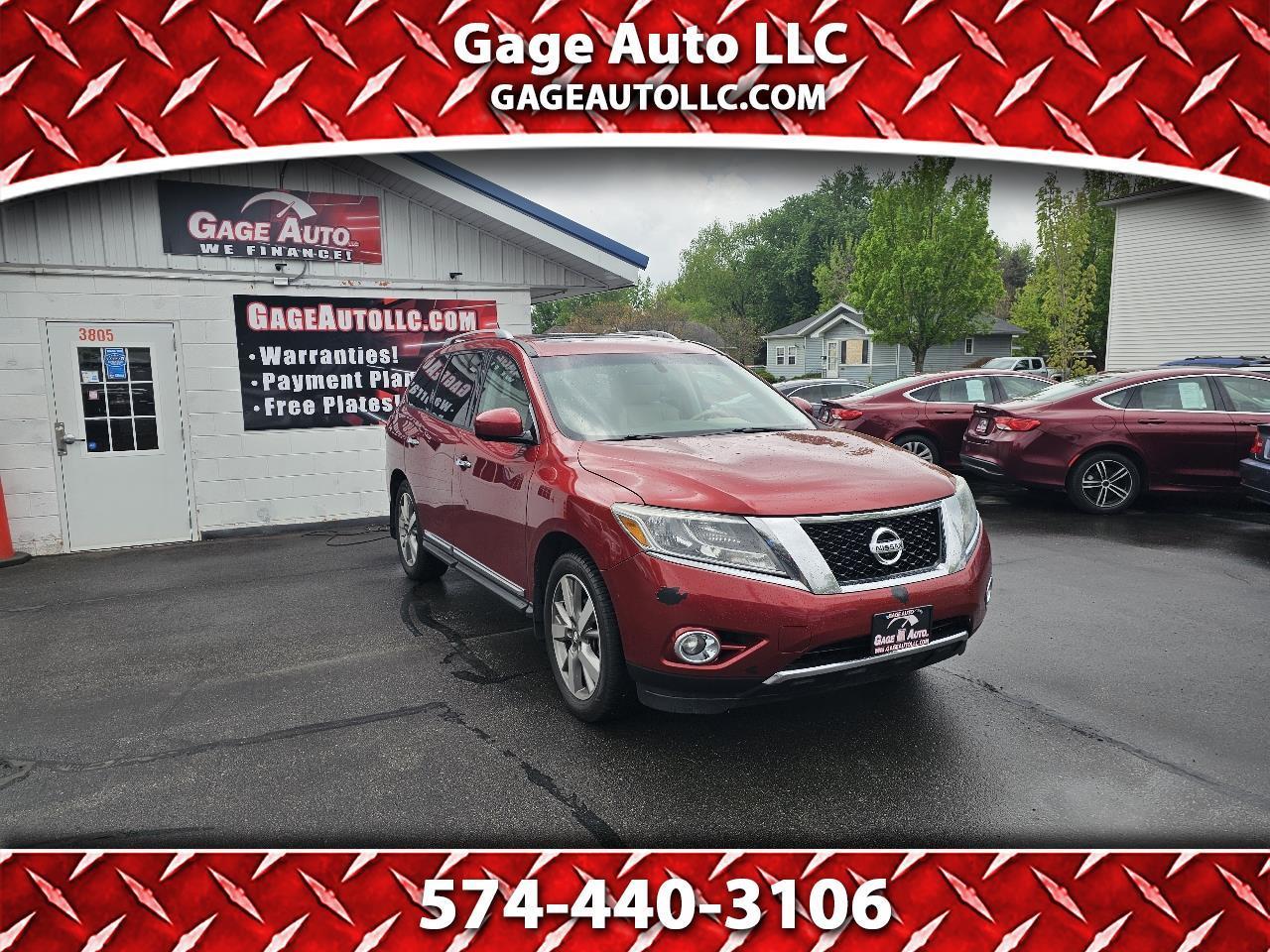 Nissan Pathfinder S 4WD 2014