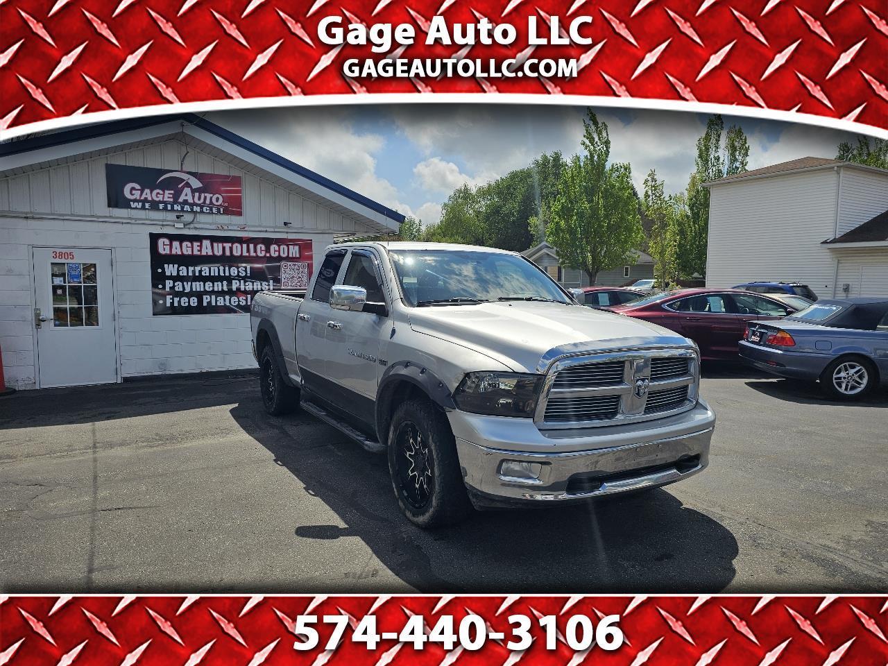 Dodge 1500 SLT Quad Cab 4WD 2011