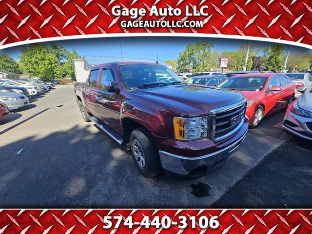 Red 2013 GMC Sierra 1500 SL Crew Cab Pickup Truck 4X2 Automatic