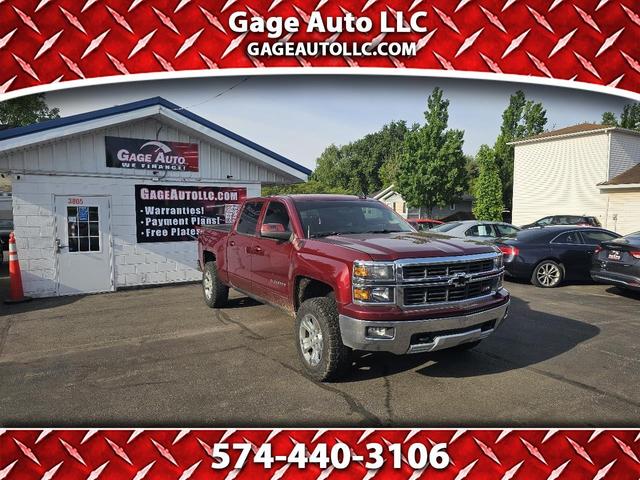 Red 2013 GMC Sierra 1500 SL Crew Cab Pickup Truck 4X2 Automatic