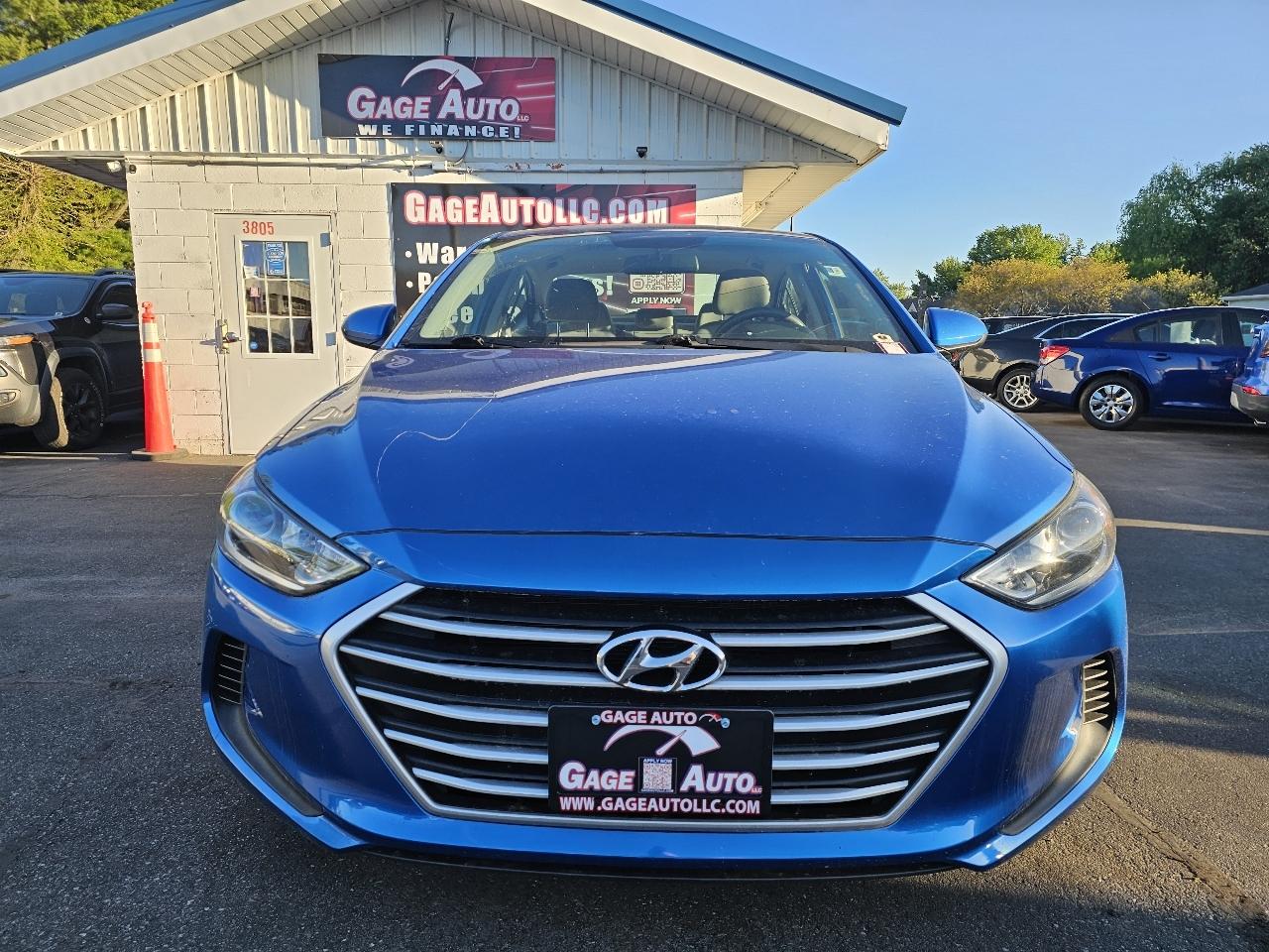 Hyundai Elantra Value Edition 6A 2017