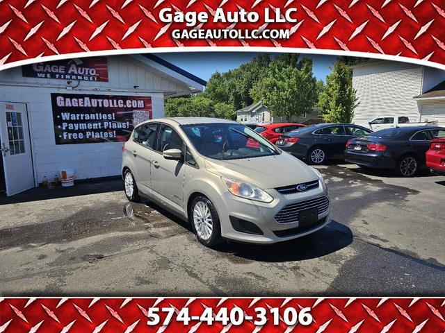 Gold 2015 Ford C-Max Hybrid Wagon Front-Wheel Drive Continuously Variable Transmission