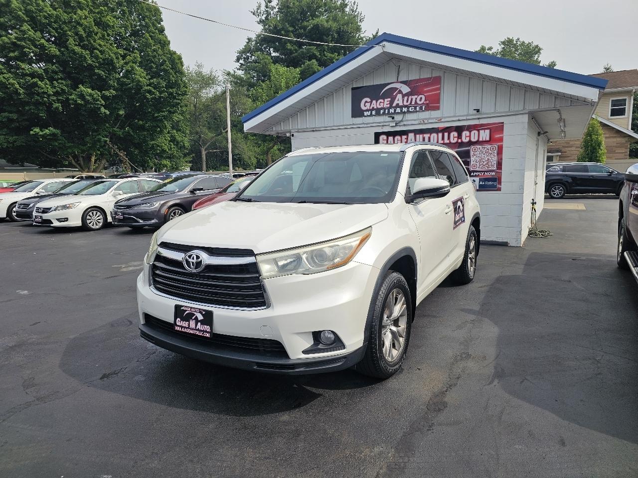 Toyota Highlander XLE AWD V6 2015