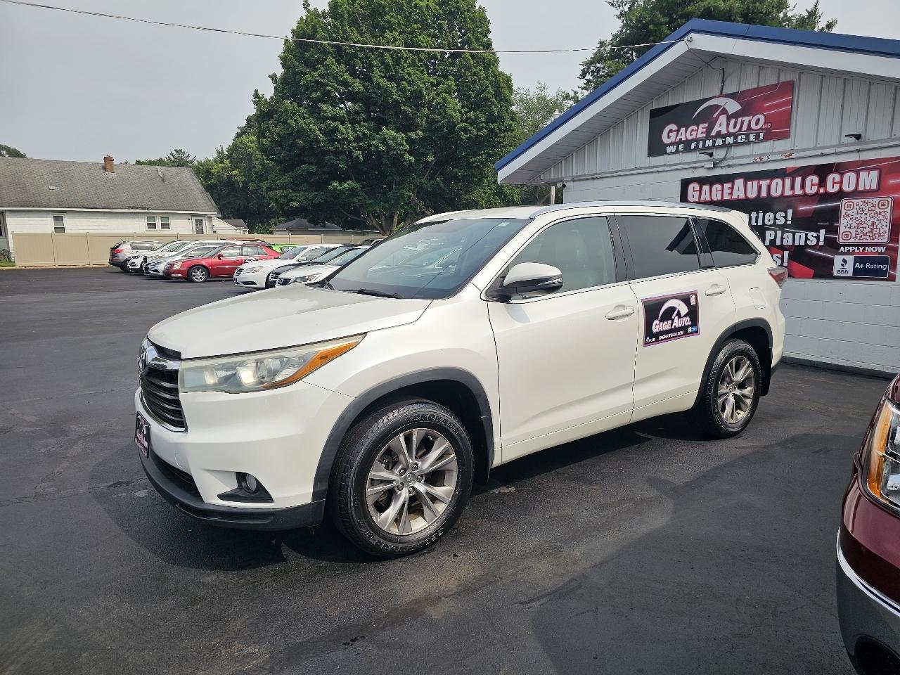 Toyota Highlander XLE AWD V6 2015