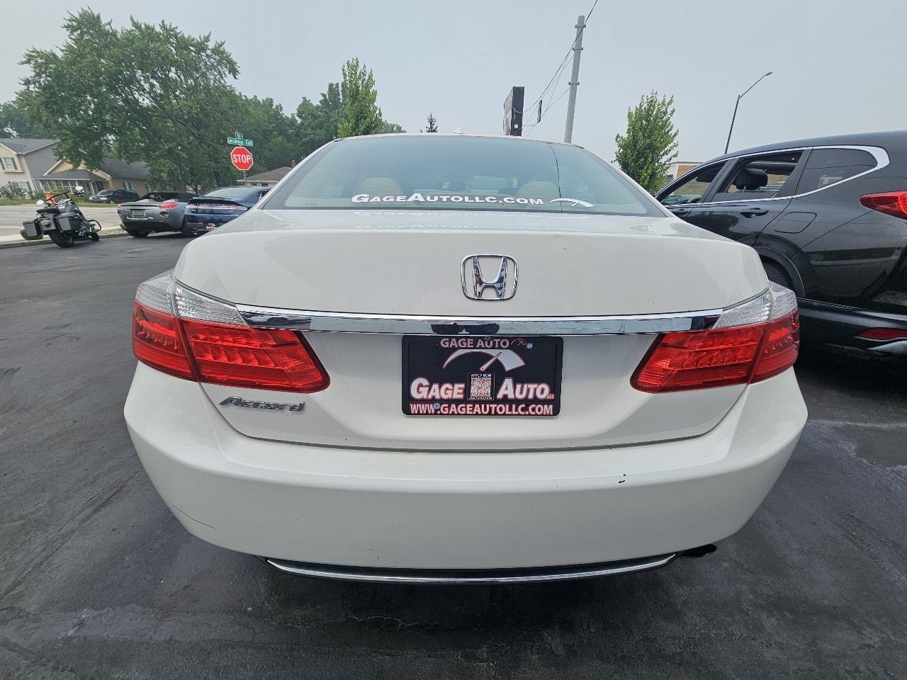 Honda Accord EX-L Sedan CVT 2015