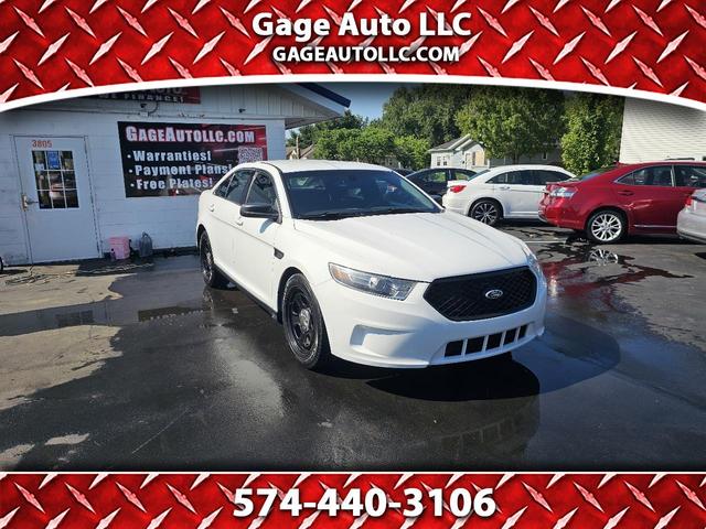 White 2016 Ford Taurus Sedan All-Wheel Drive Automatic