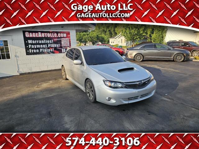 Gray 2009 Subaru Impreza WRX Hatchback All-Wheel Drive Manual