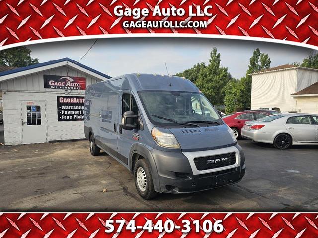 2019 RAM ProMaster 3500 159 High Roof Extended Cargo Van FWD