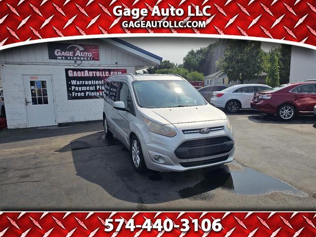 Silver 2014 Ford Transit Connect Van Front-Wheel Drive Automatic