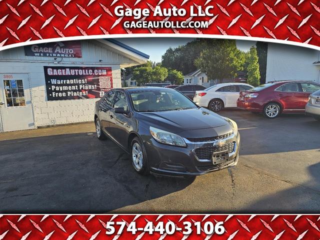 Gray 2015 Chevrolet Malibu Sedan Front-Wheel Drive Automatic