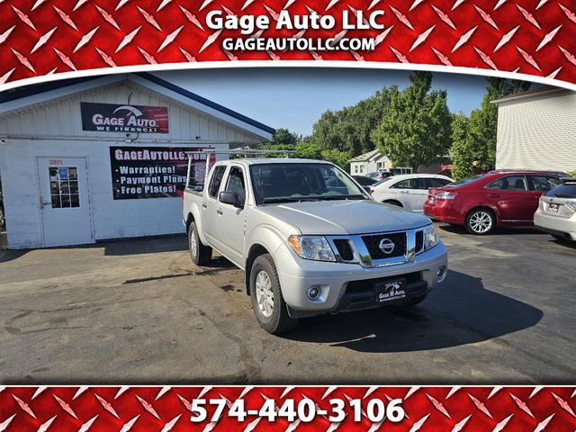 Silver 2019 Nissan Frontier Pickup Truck Four-Wheel Drive Automatic