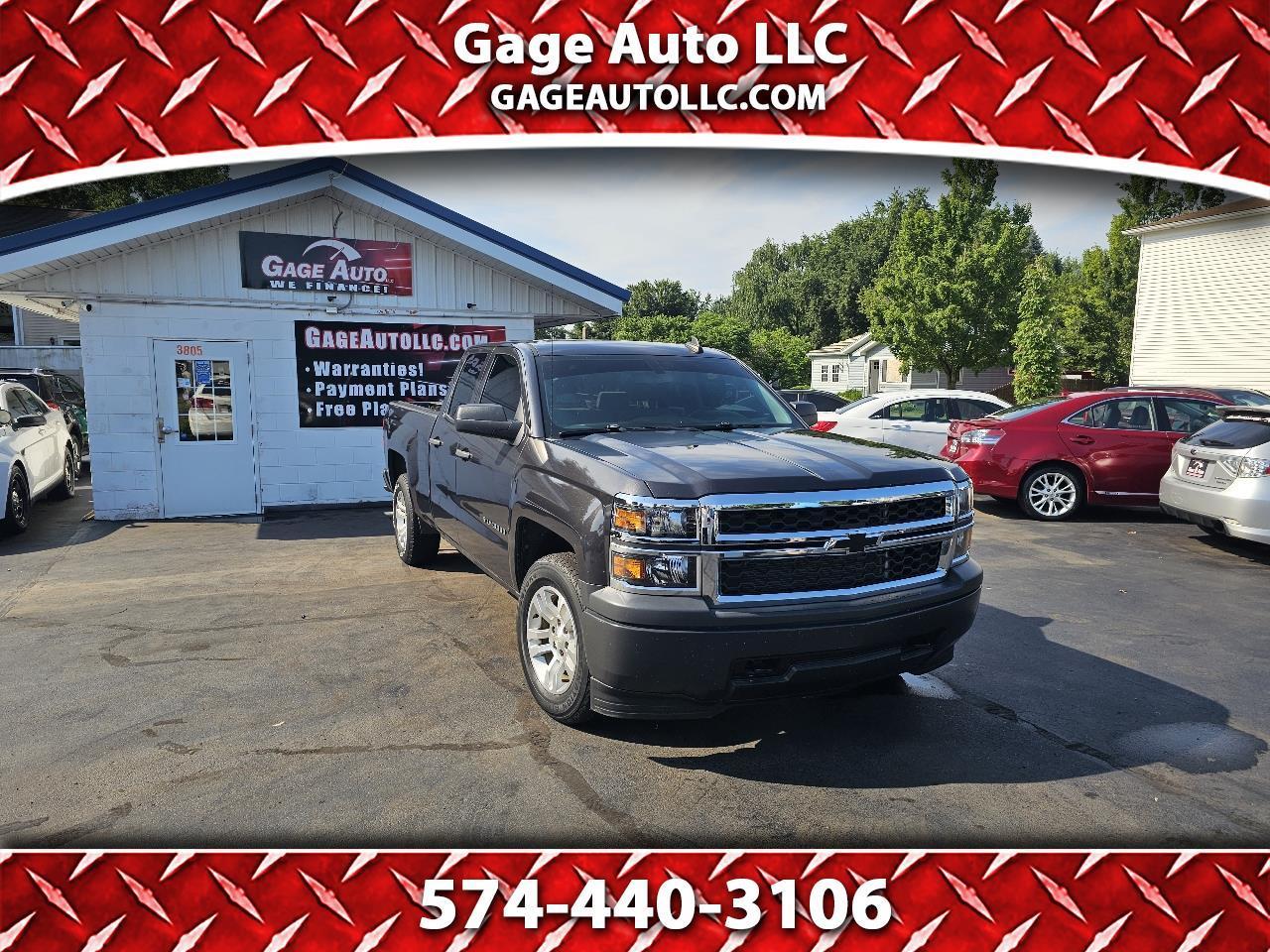 2015 Chevrolet Silverado 1500 Work Truck Double Cab 4WD
