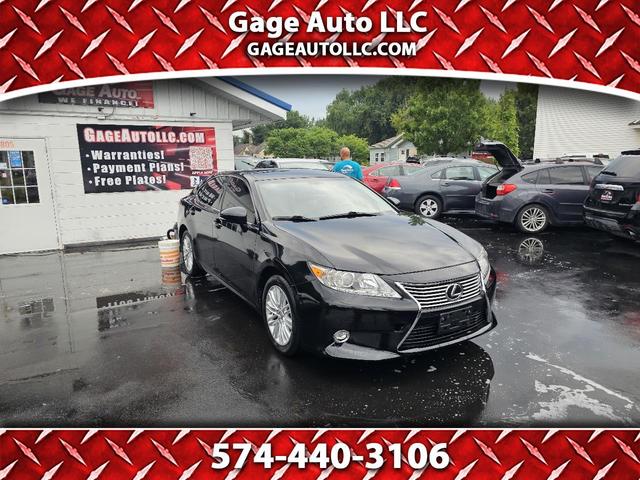Black 2015 Lexus ES Sedan Front-Wheel Drive Automatic