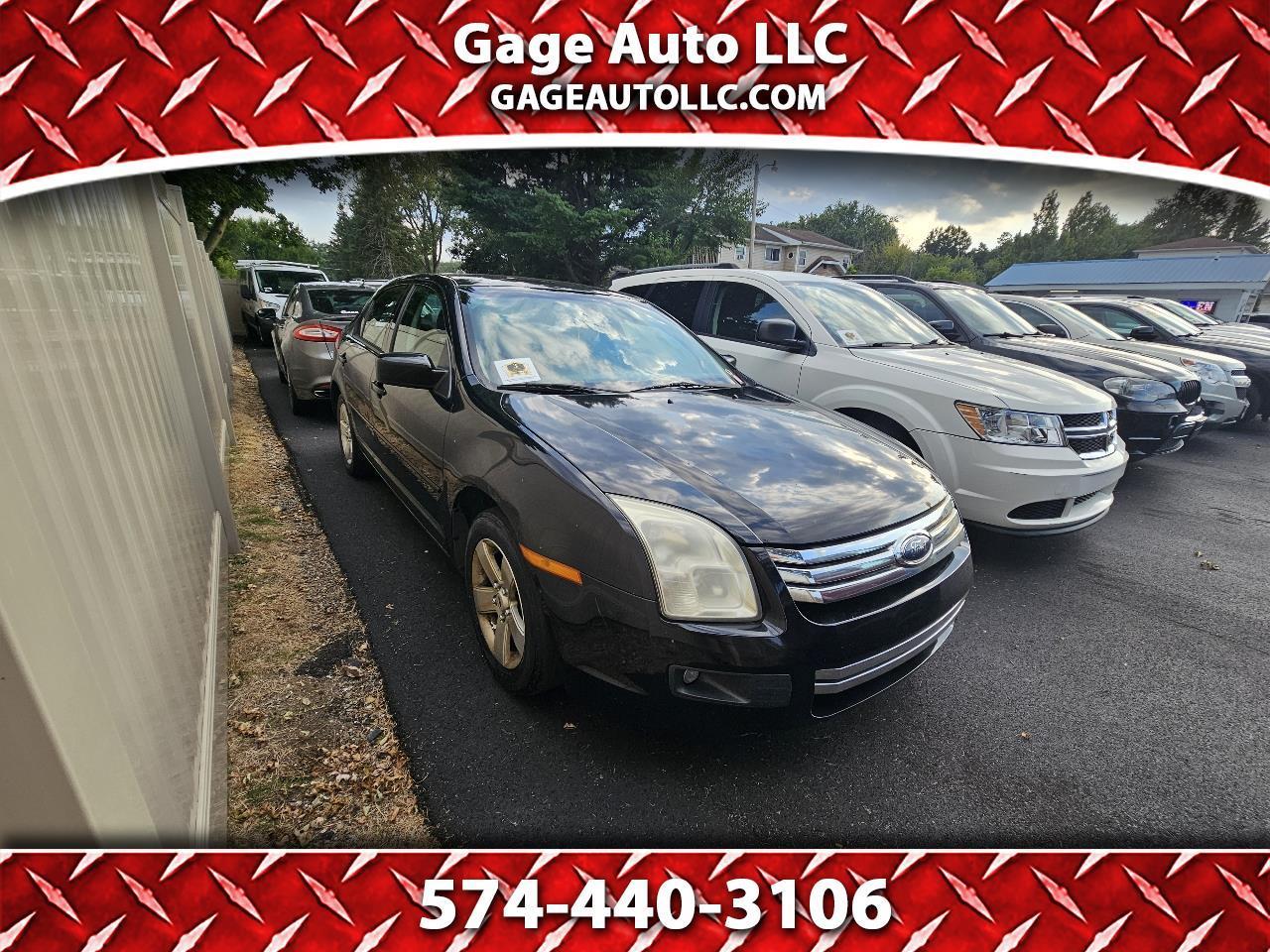 2006 Ford Fusion Negro Sedán Tracción delantera Manual