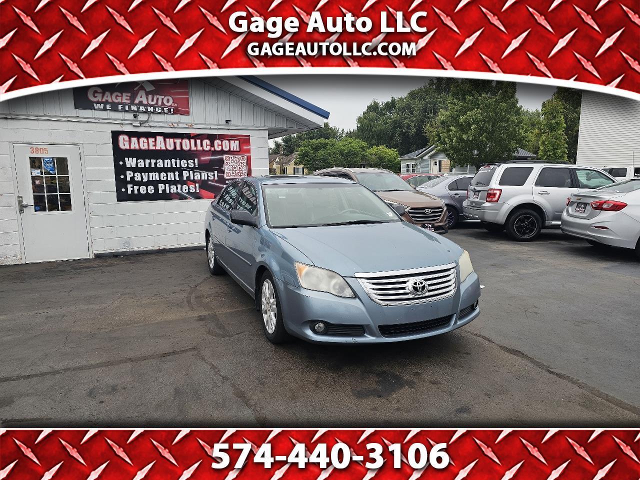 Blue 2008 Toyota Avalon Sedan Front-Wheel Drive Automatic