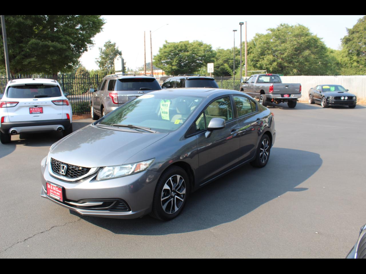 Honda Civic EX Sedan 5-Speed AT 2013