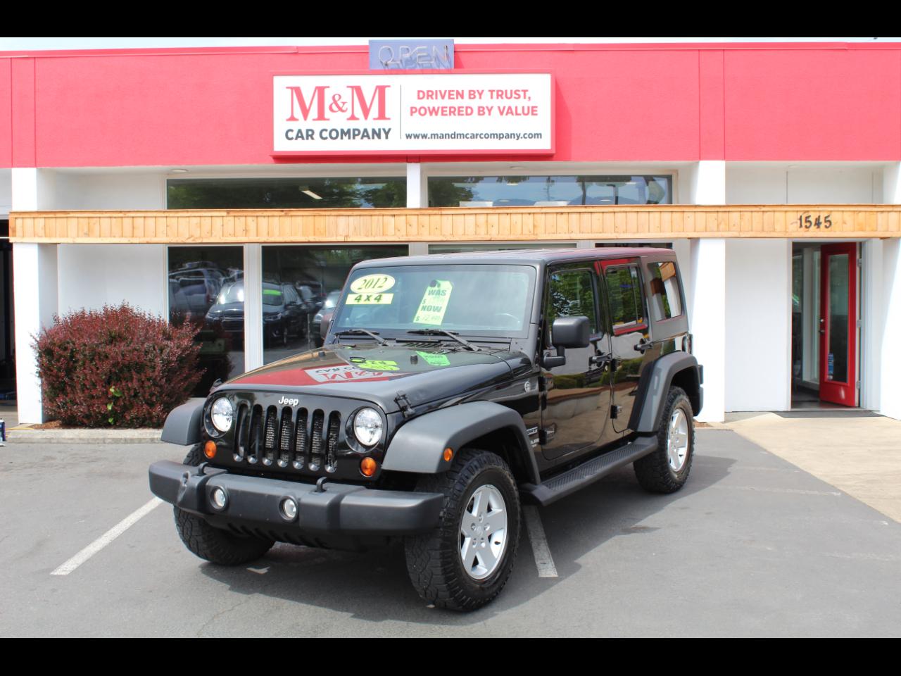 Jeep Wrangler Unlimited Sport 4WD 2012