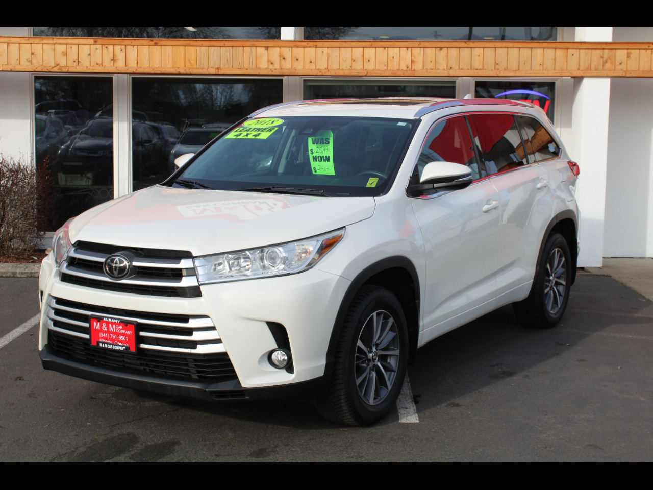 Toyota Highlander XLE V6 AWD (Natl) 2018