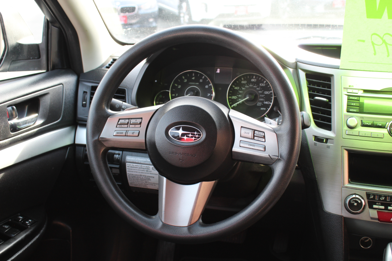 Subaru Outback 4dr Wgn H4 Auto 2.5i 2011