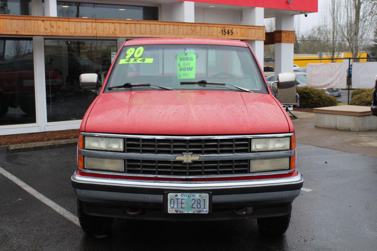 Chevrolet 1500 Reg Cab 117.5" 4WD 1990