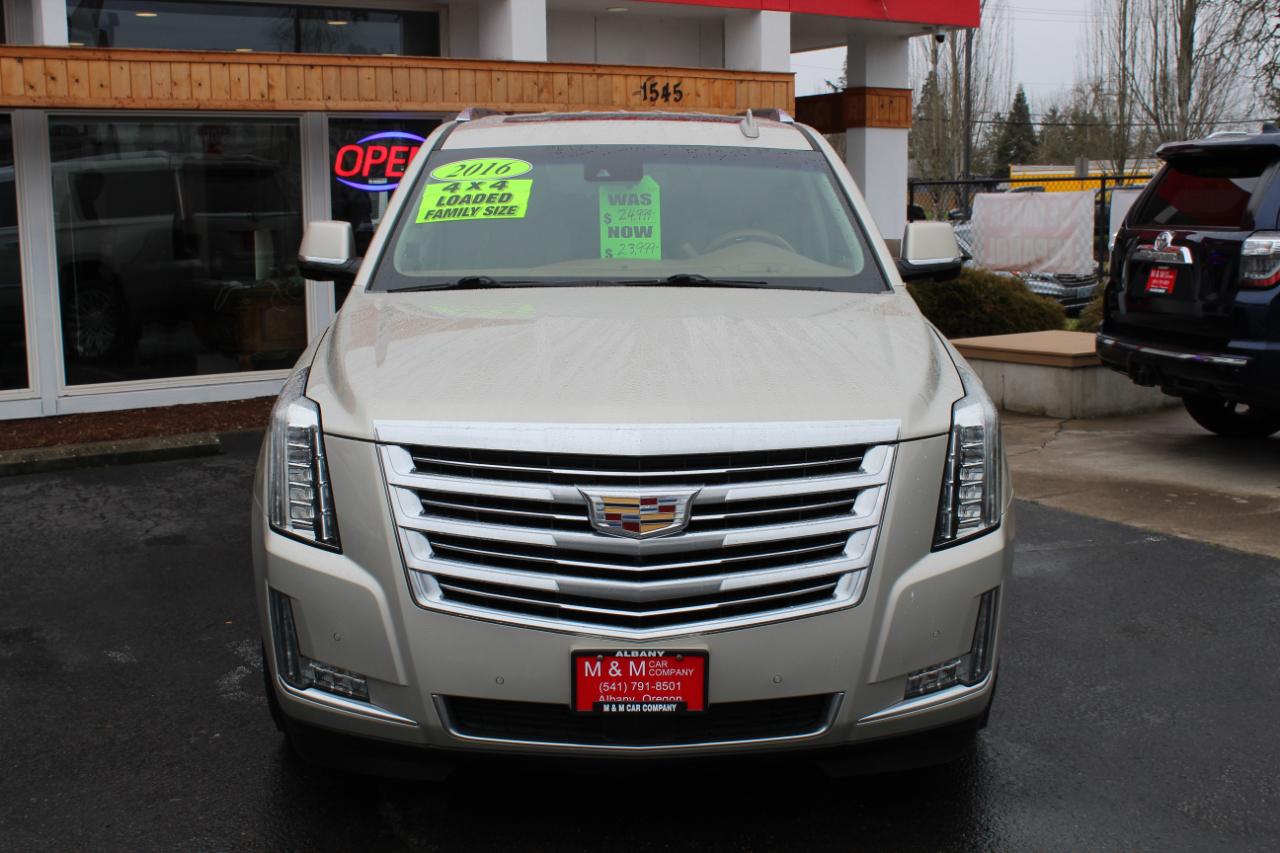 Cadillac Escalade ESV 4WD 4dr Platinum 2016