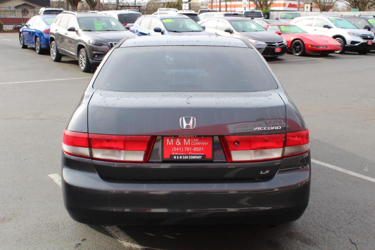 Honda Accord Sdn LX Manual 2003