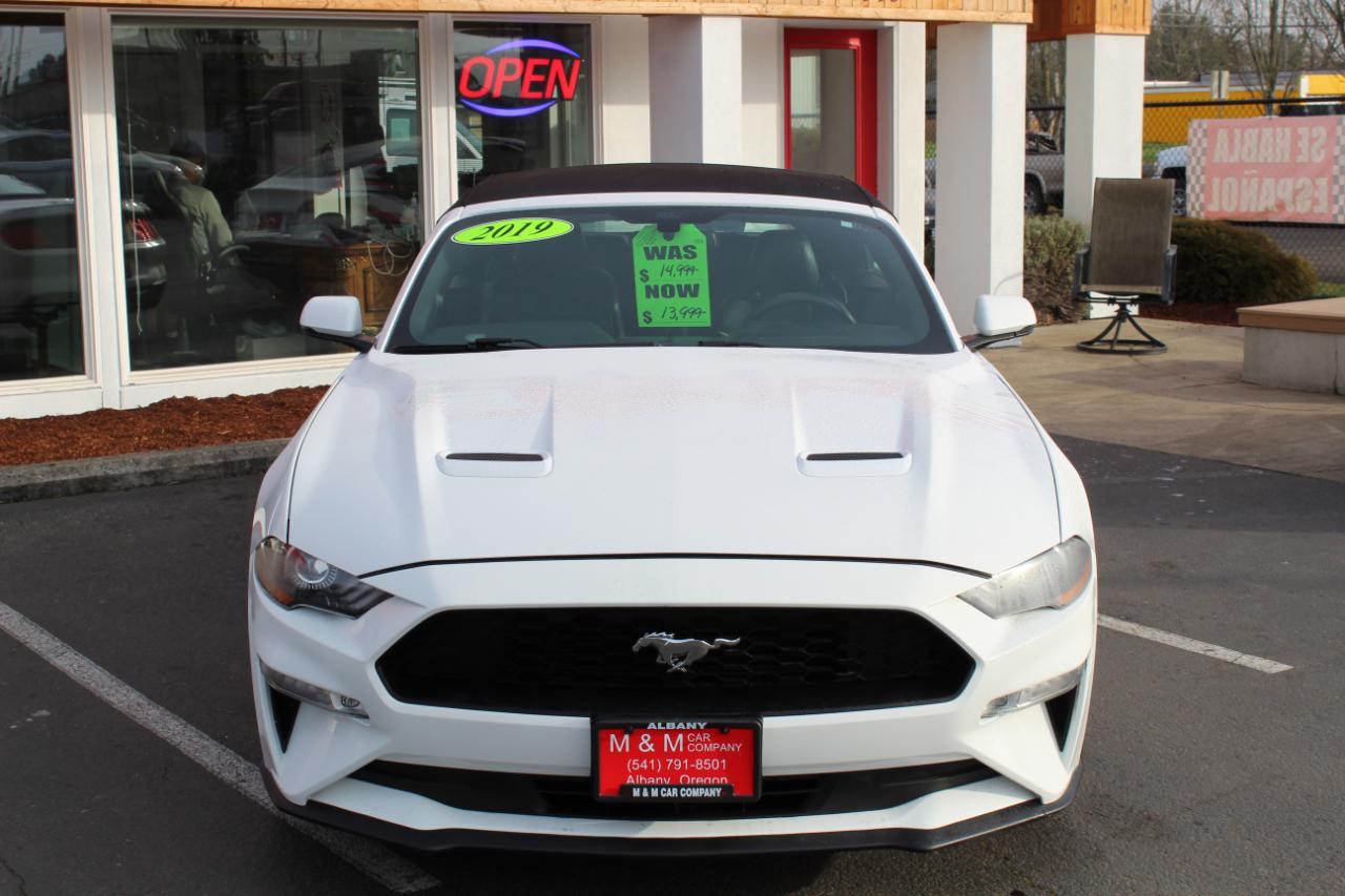 Ford Mustang EcoBoost Convertible 2019