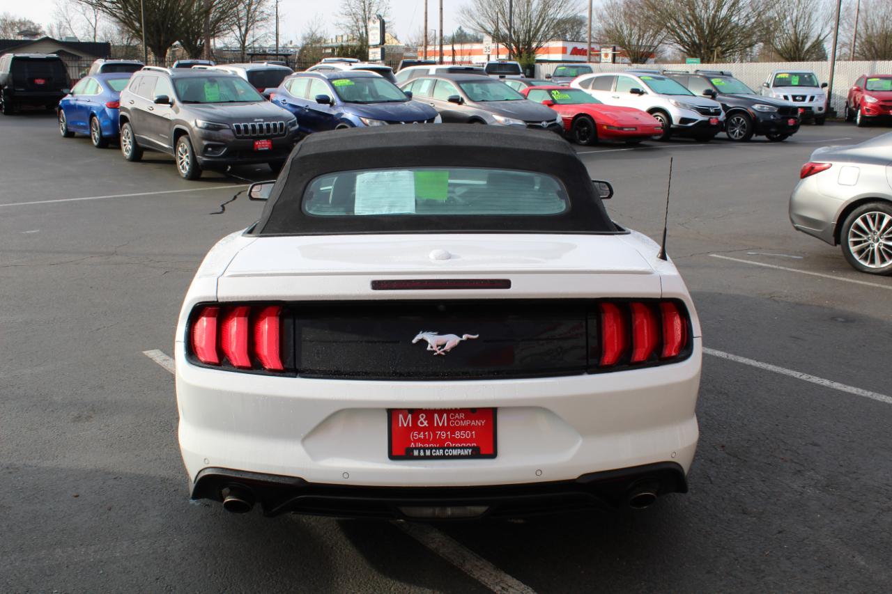 Ford Mustang EcoBoost Convertible 2019