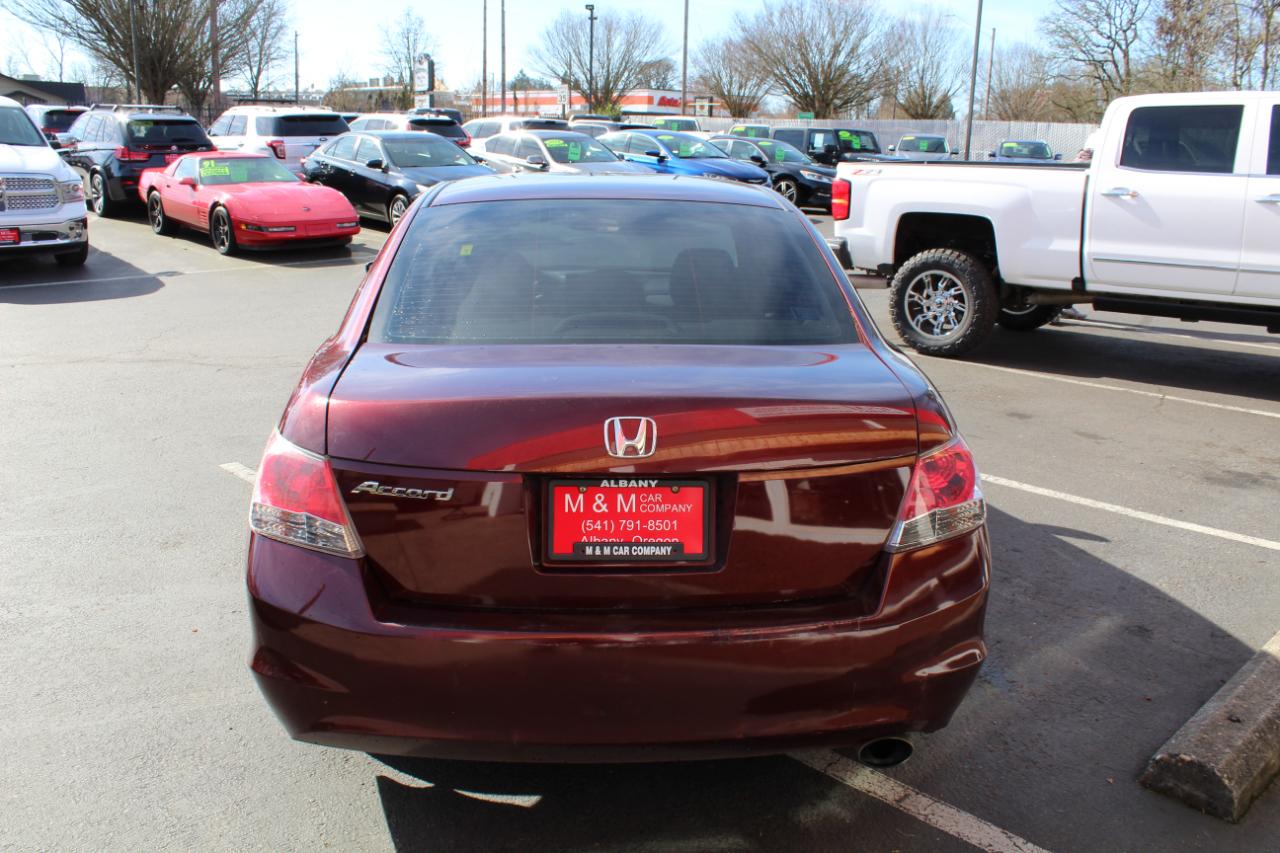 Honda Accord Sdn 4dr I4 Auto EX 2009