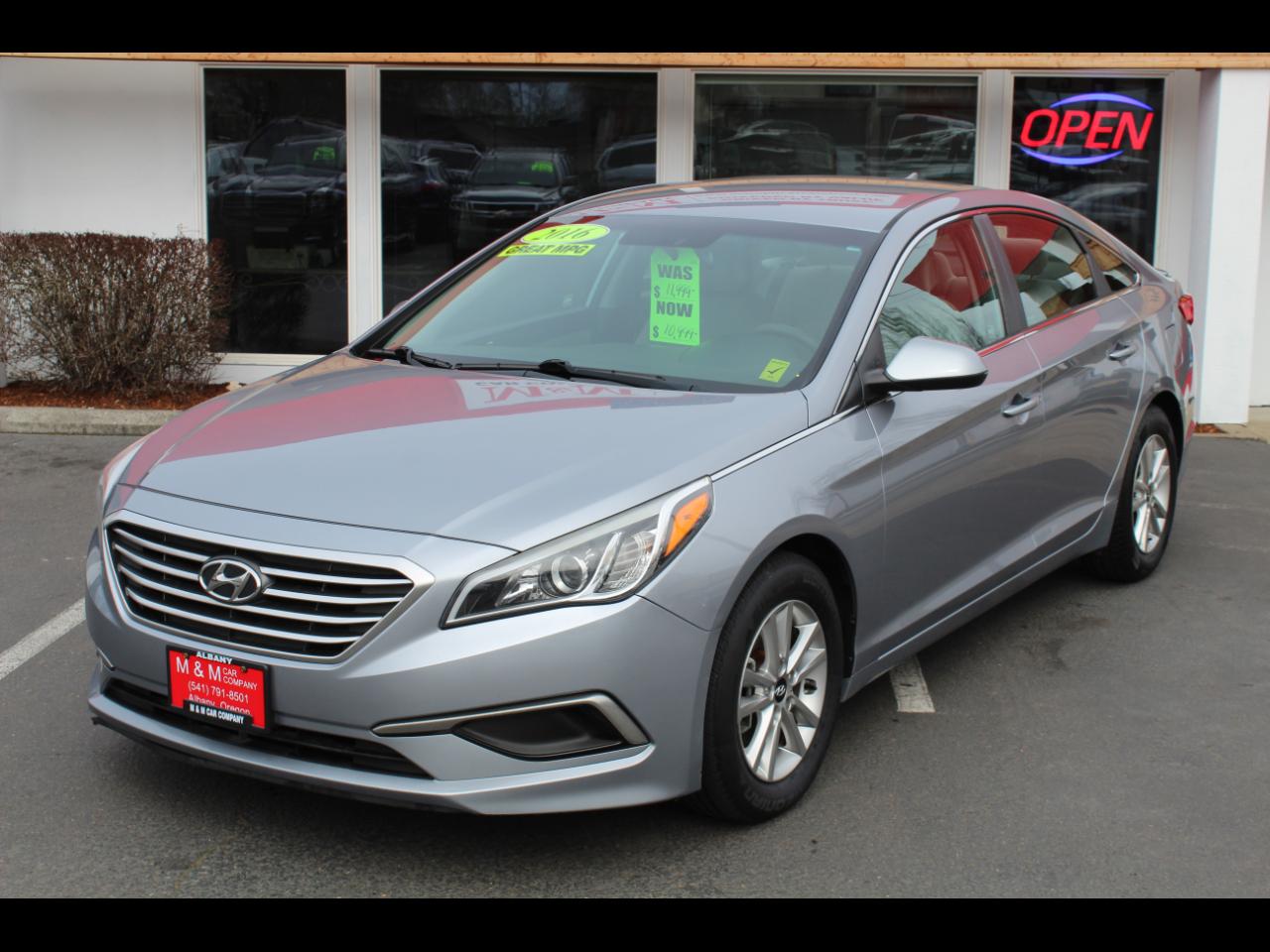 Hyundai Sonata 4dr Sdn 2.4L SE PZEV 2016
