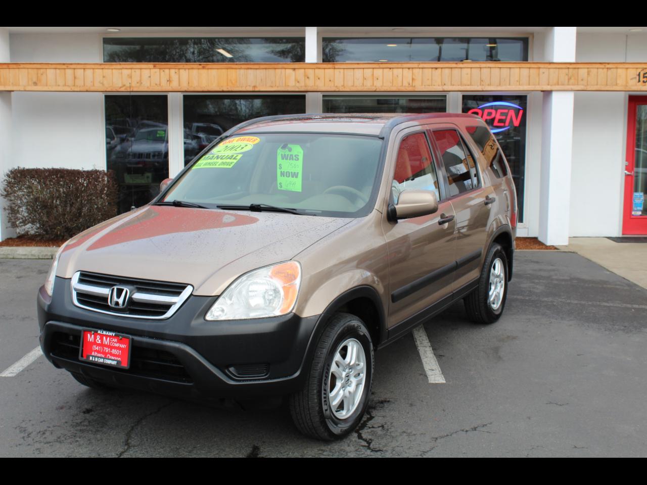 Honda CR-V 4WD EX Manual 2003