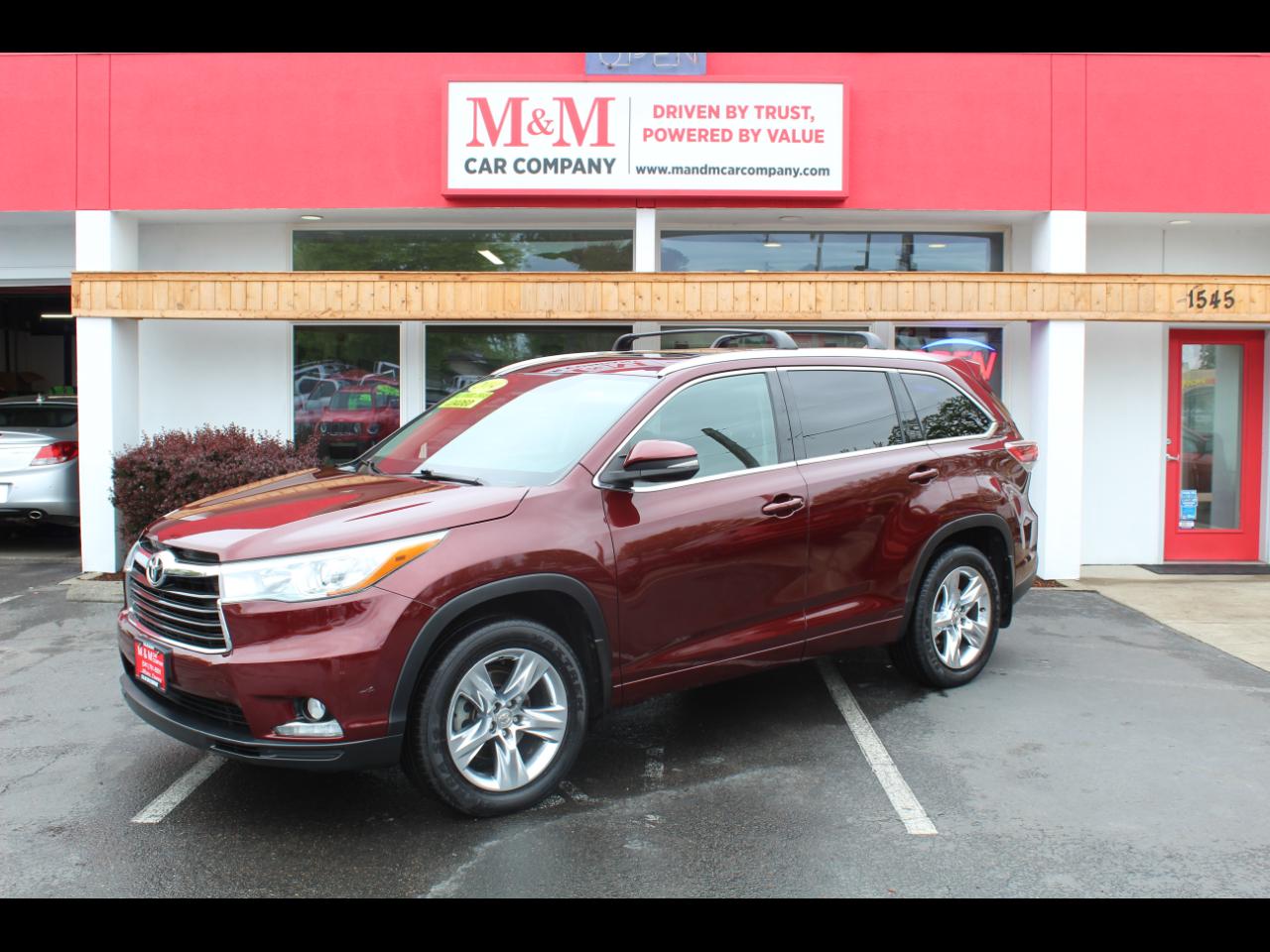 Toyota Highlander AWD 4dr V6 Limited (Natl) 2014