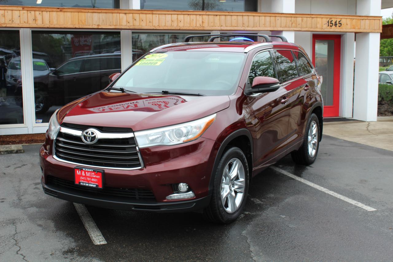 Toyota Highlander AWD 4dr V6 Limited (Natl) 2014