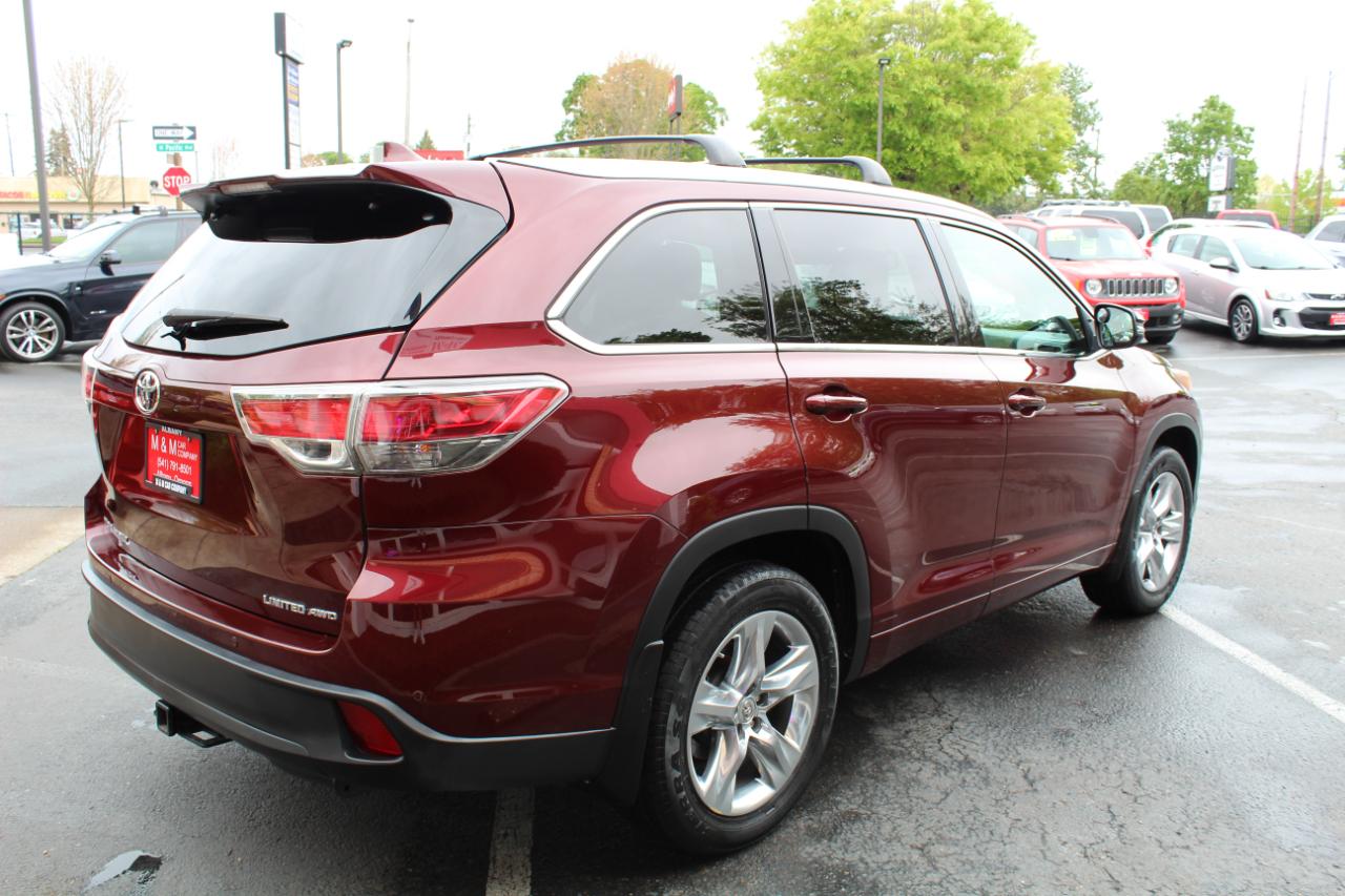 Toyota Highlander AWD 4dr V6 Limited (Natl) 2014