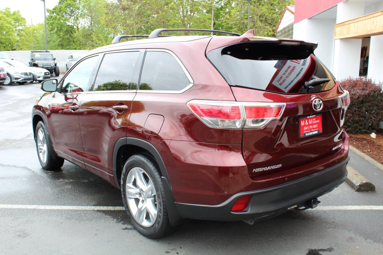 Toyota Highlander AWD 4dr V6 Limited (Natl) 2014