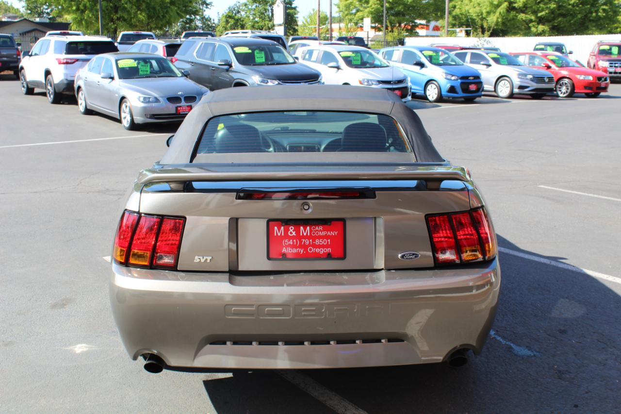 Ford Mustang 2dr Convertible SVT Cobra 2001