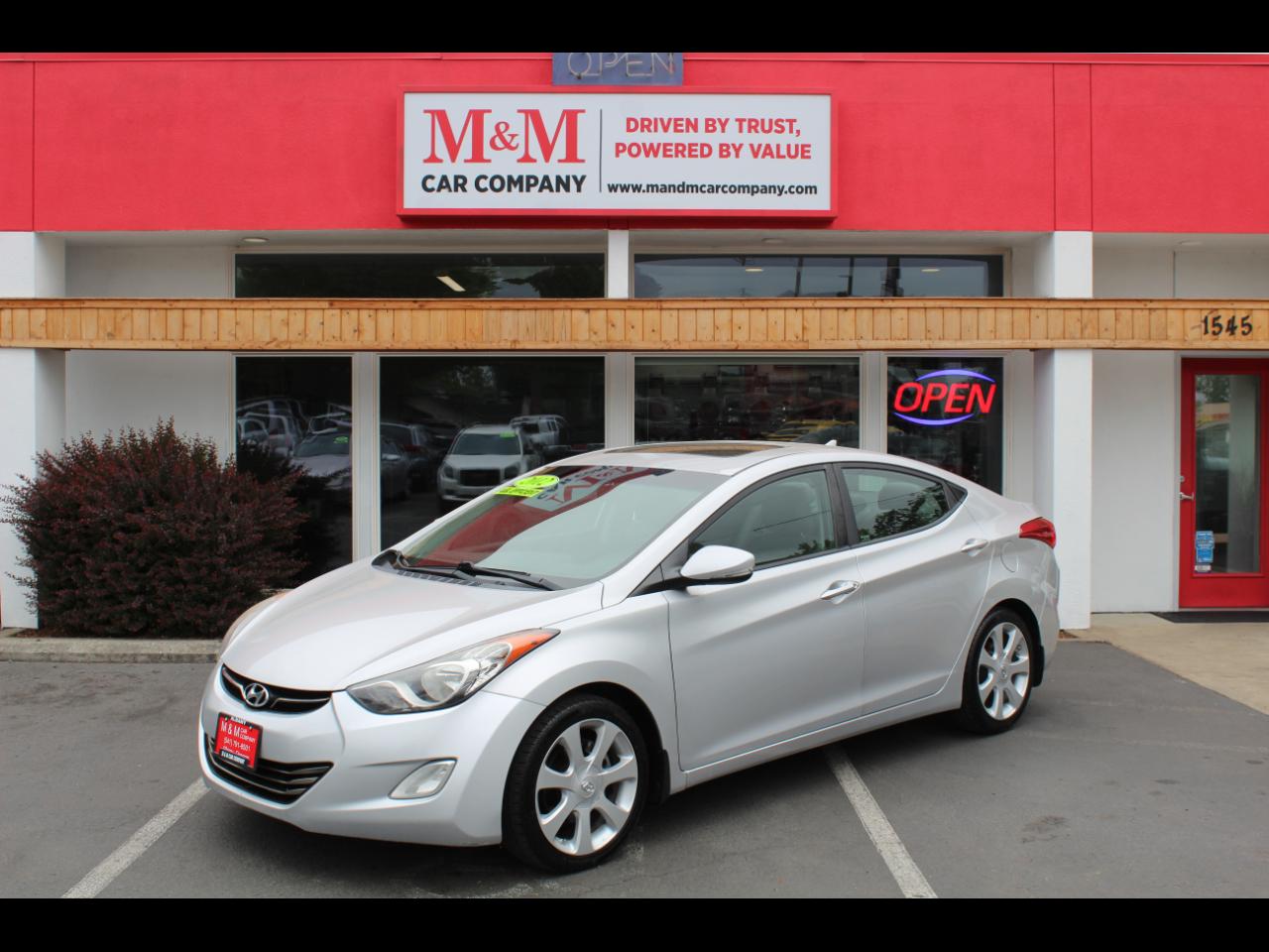 Hyundai Elantra 4dr Sdn Auto Limited PZEV (Ulsan Plant) 2012