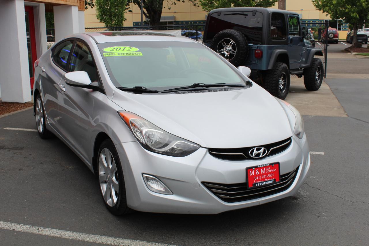 Hyundai Elantra 4dr Sdn Auto Limited PZEV (Ulsan Plant) 2012