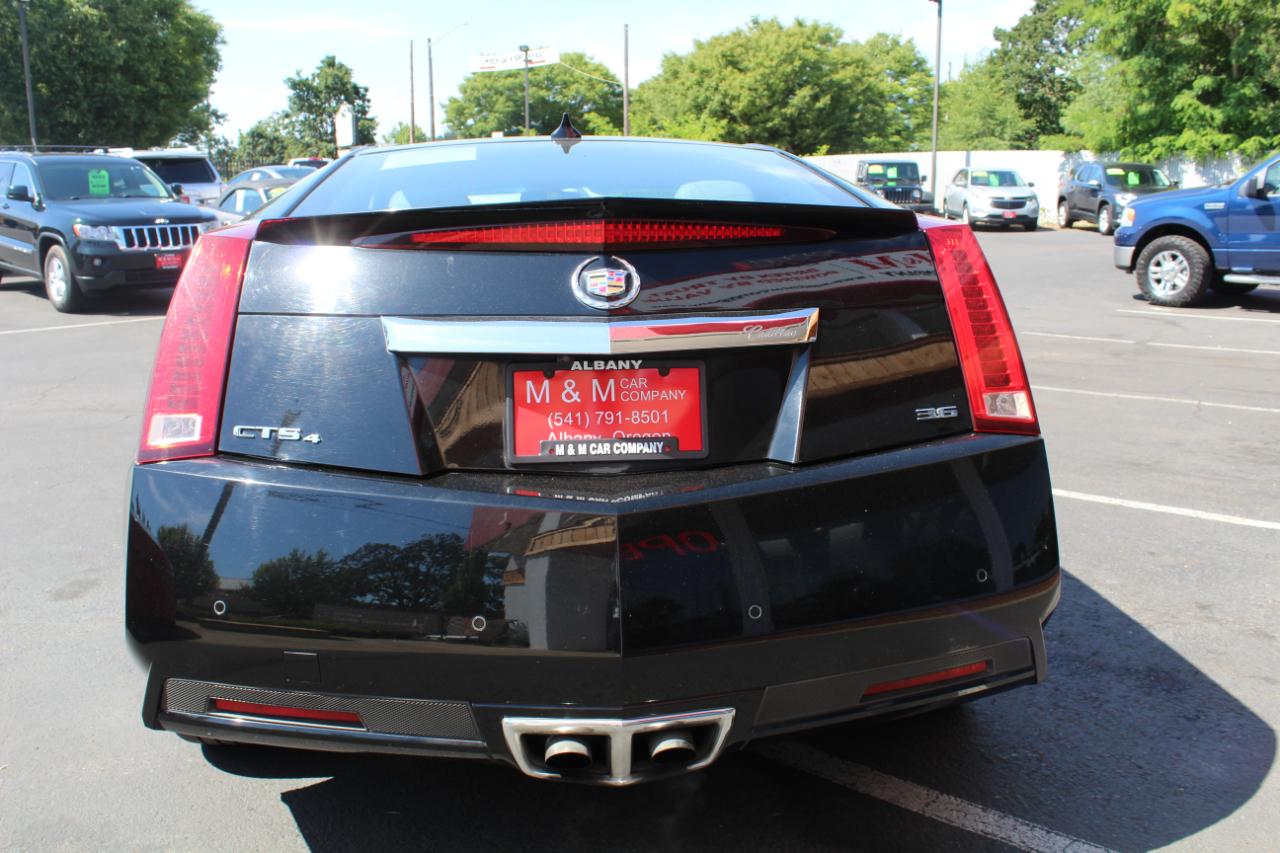 Cadillac CTS Coupe 2dr Cpe Performance AWD 2013